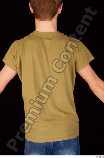 Matthew brown t shirt casual dressed standing upper body 0005.jpg